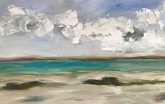 beach and clouds