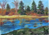 Elbow River in Fall