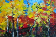 Fall Aspens in Canmore Lesson