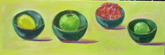 Four Bowls of Fruit