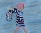 Little Girl on Beach 1