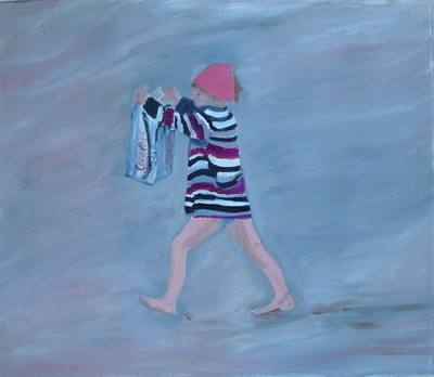 Little Girl on Beach 4