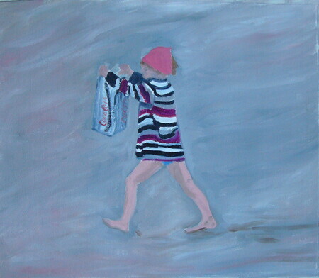Little Girl on Beach 4