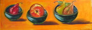 Three Bowls of Fruit